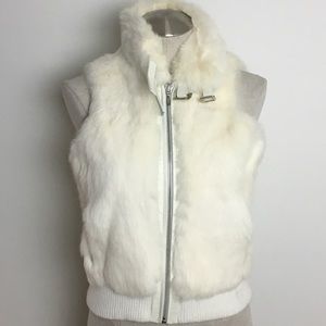 Wilson Leather Rabbit Fur Vest